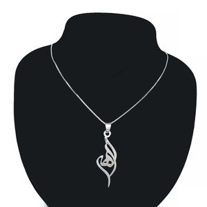 گردنبند نقره ترمه مدل اسم الهه Termeh07