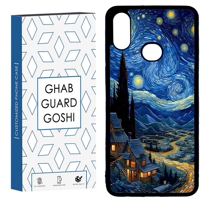 کاور قاب گارد گوشی طرح ونگوگ کد TPU-069 مناسب برای گوشی موبایل سامسونگ GALAXY A10S