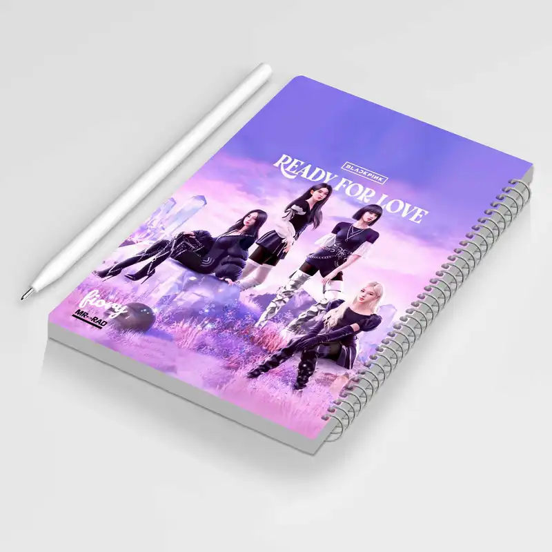 دفتر مشق مستر راد طرح beautiful girls کد 1728