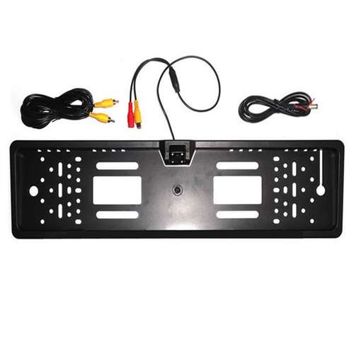 قاب پلاک خودرو همراه با دوربین عقب مدل EU