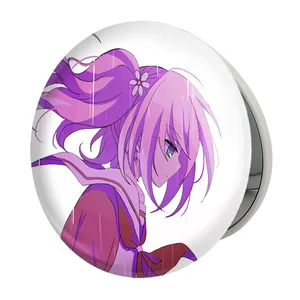 آینه جیبی خندالو طرح نانا انیمه نانای بی استعداد مدل تاشو کد 23779 