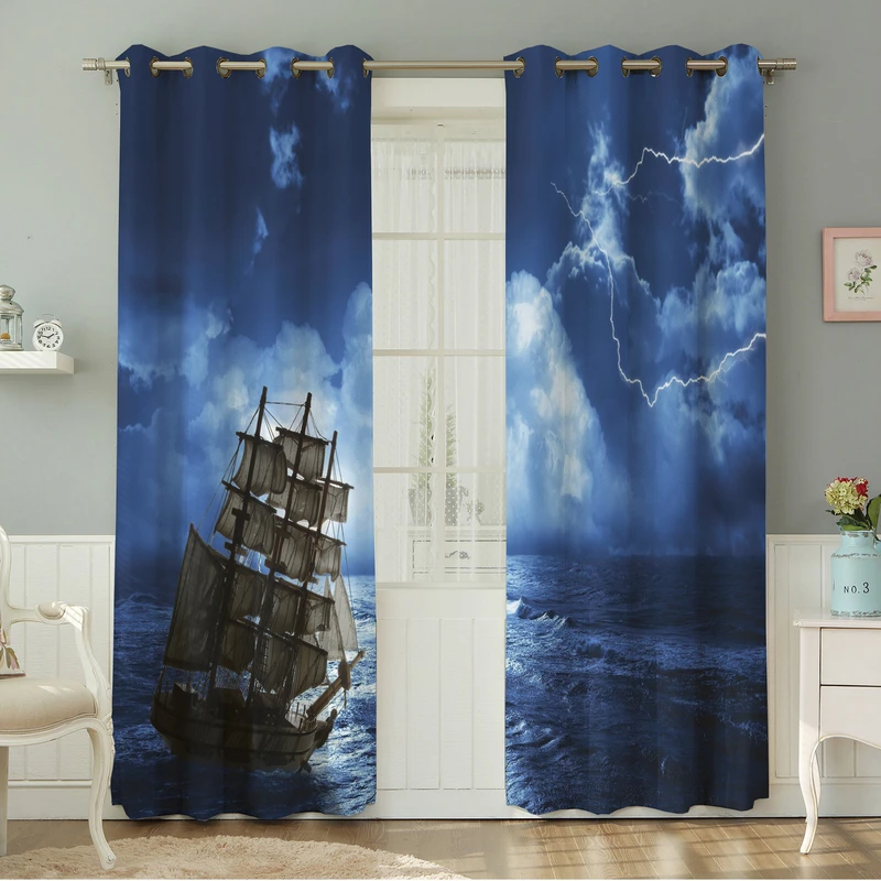 پرده نیروانا طرح مدرن   مدل مخمل کد 5076سایز 140×280 سانتی متر