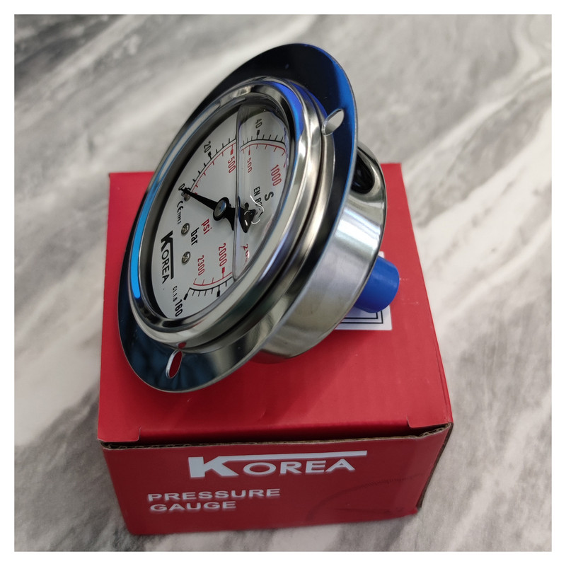 گیج فشار کره مدل 6cm-back-160bar