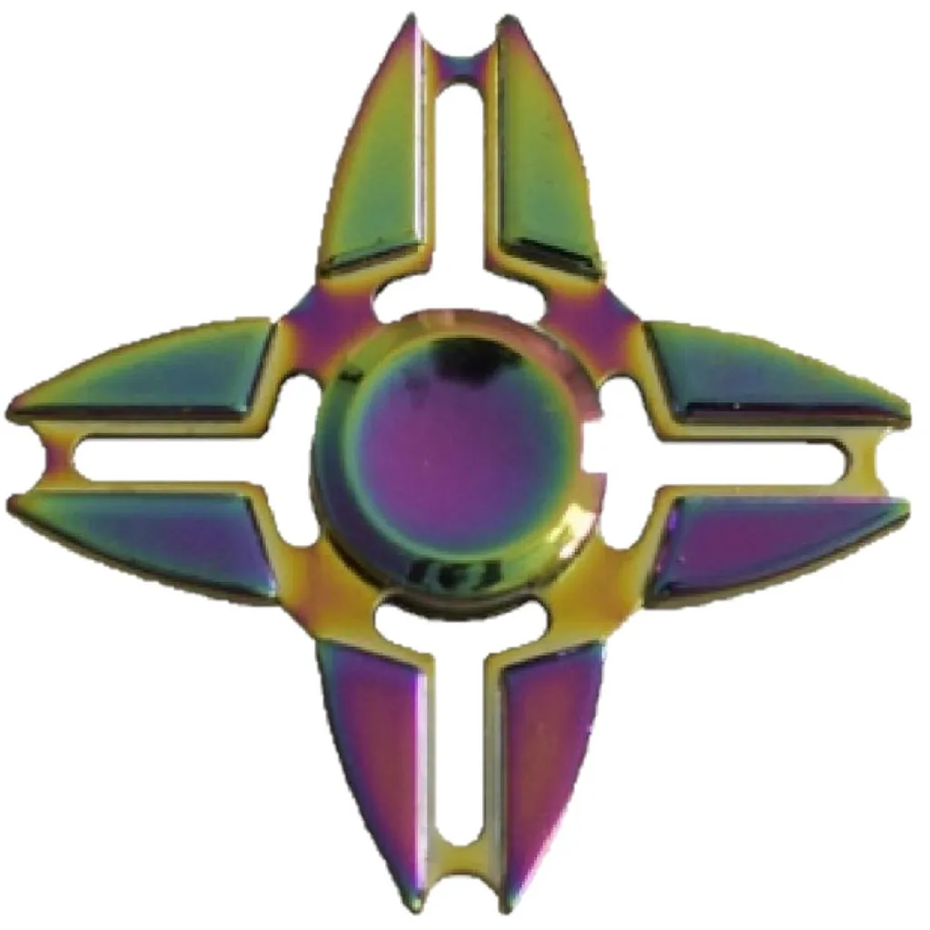اسپینر دستی مدل Four Blade Rainbow
