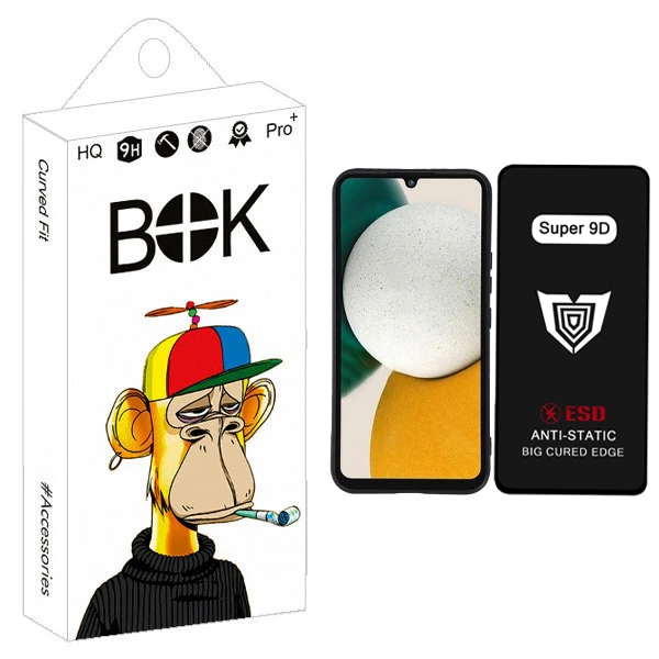 محافظ صفحه نمایش بوک مدل Super 9D Pro مناسب برای گوشی موبایل سامسونگ galaxy A34 5G