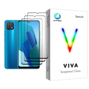 Junbo Viva Glass MIX003 Screen Protector For Oppo A16K Pack Of 3