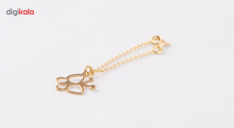 آویز ساعت طلا 18 عیار اسنوگلد کد 15001