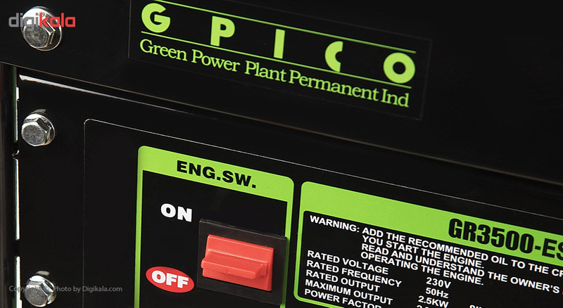 موتور برق بنزینی گرین پاور مدل GR 3500 - ES