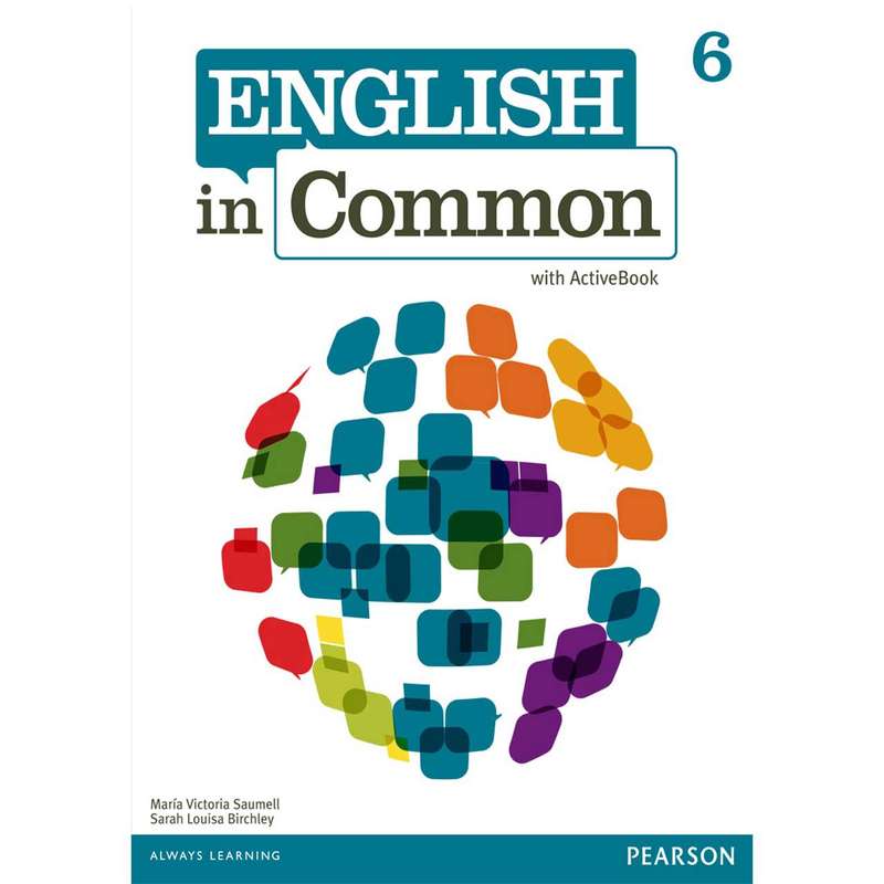 کتاب زبانEnglish In Common 6 Workbook AND Studen Book-CD -اثر مولفان نشر پندارقلم