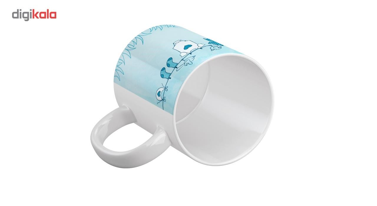 ماگ رنگار شاپ مدل M-MSH030 کیدز main 1 3