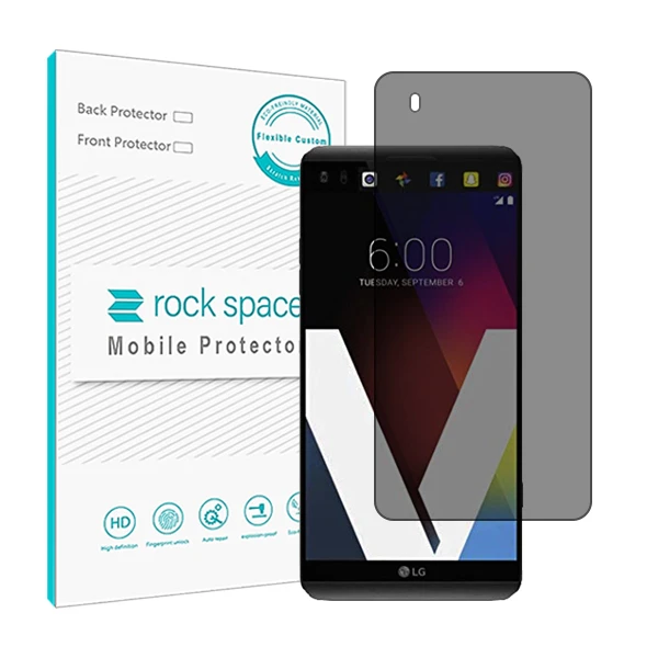 محافظ صفحه نمایش حریم شخصی راک اسپیس مدل HyPRV مناسب برای گوشی موبایل ال جی V20