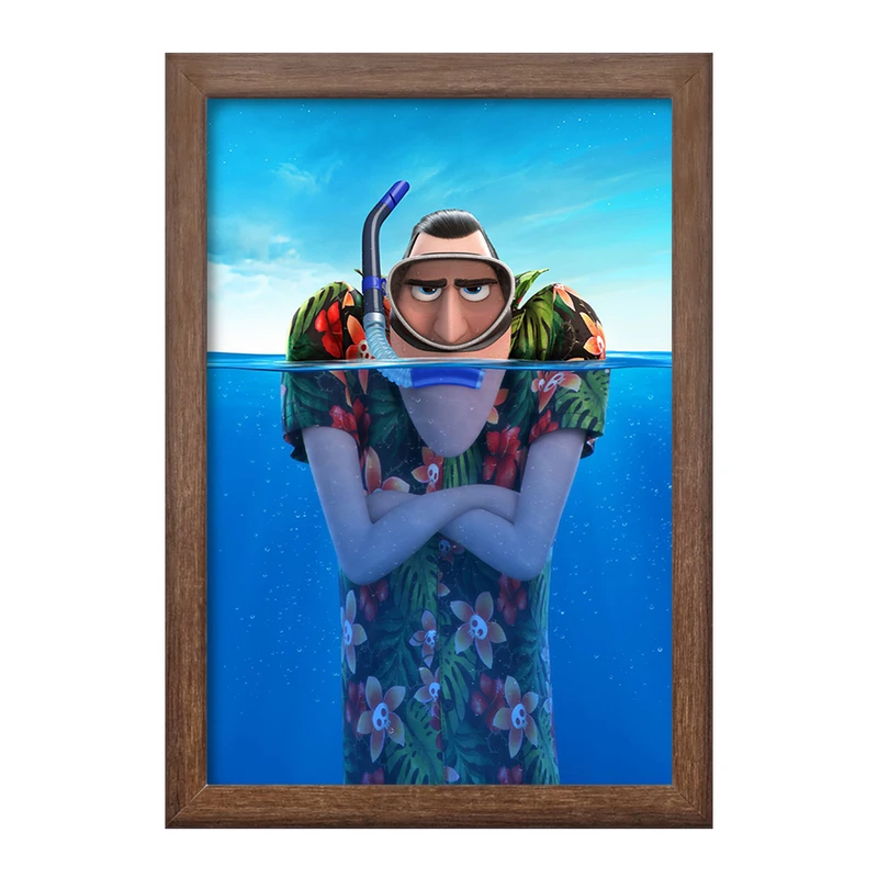 تابلو خندالو طرح هتل ترانسیلوانیا Hotel Transylvania  کد 3737