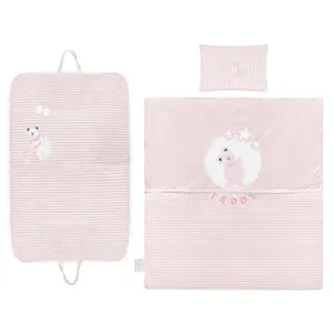 سرویس خواب 3 تکه نوزادی پینک بلو طرح تدی