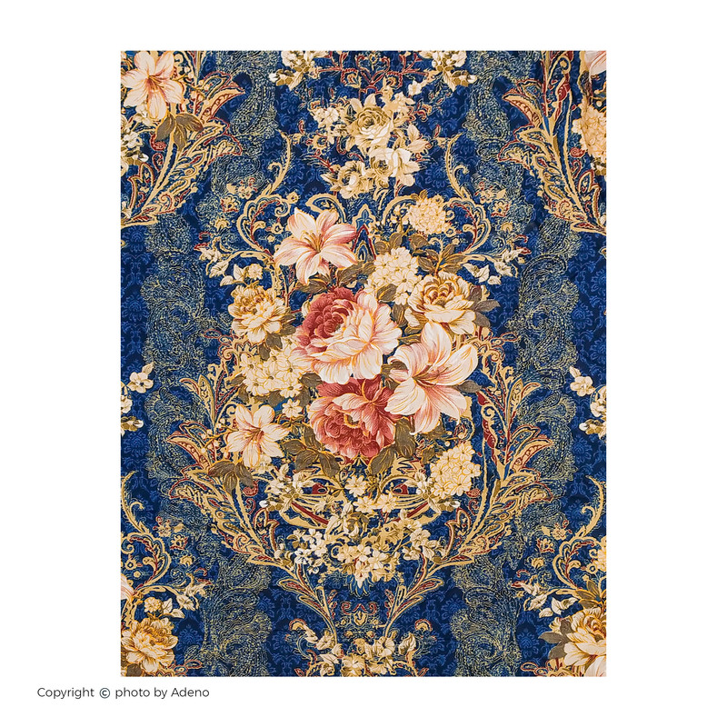 کاور لحاف آدنو مدل افشان کد CH58 یک نفره سایز 160x220 سانتی متر