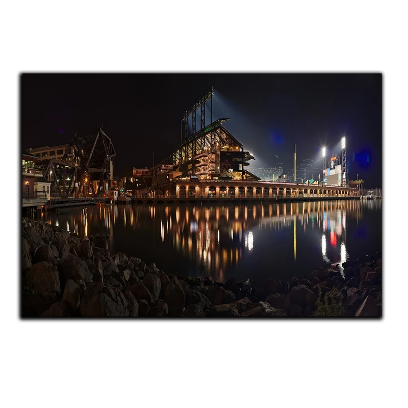 تابلو شاسی بکلیت طرح منظره شهر سان فرانسیسکو مدل SH-497