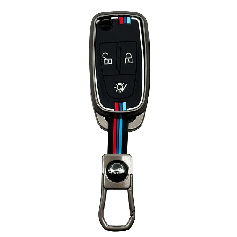 کاور ریموت و سوئیچ خودرو ام آر جی مدل 997 طرح فلزی مناسب برای داف