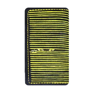  کیف پول چرمی مدل چاپ دستی کد 02