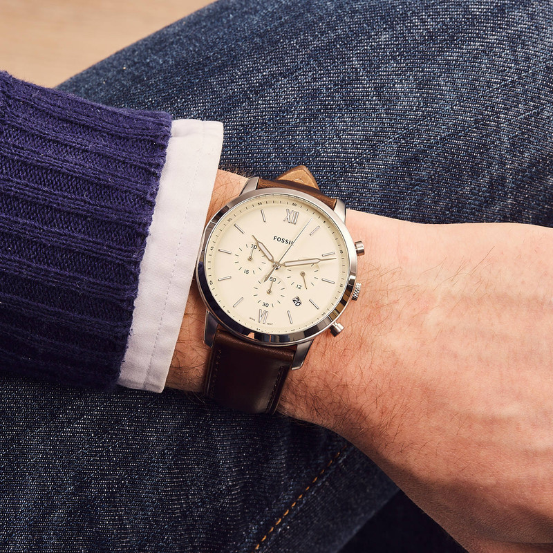 ساعت مچی عقربه‌ای مردانه فسیل مدل FS5380