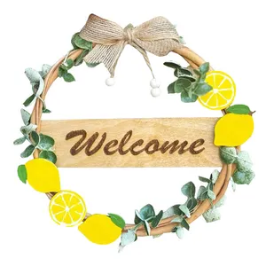 حلقه گل مصنوعی مدل ولکام طرح لیمو