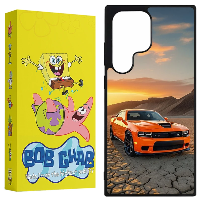 کاور باب قاب طرح ماشین مدل BCPS22U مناسب برای گوشی موبایل سامسونگ Galaxy S22 Ultra 5G