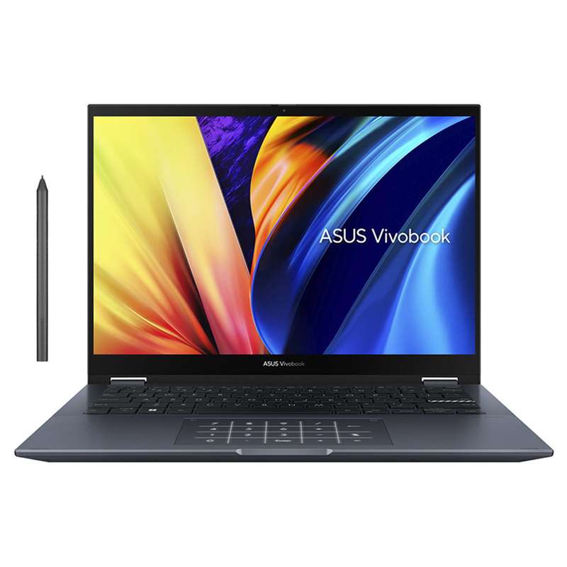 لپ تاپ 14 اینچی ایسوس مدل Vivobook TP3402ZA-i5 12500H 8GB 512SSD به همراه قلم لپ تاپ 14 اینچی ایسوس مدل Vivobook TP3402ZA-i5 12500H 8GB 512SSD به همراه قلم