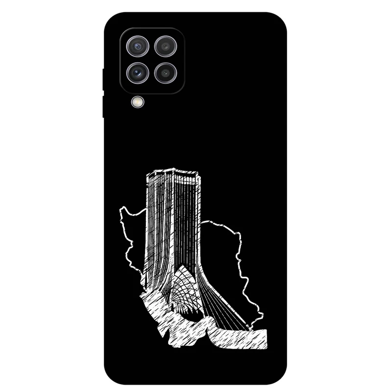 کاور مگافون طرح برج آزادی مدل 1628 مناسب برای گوشی موبایل سامسونگ Galaxy A24 4G