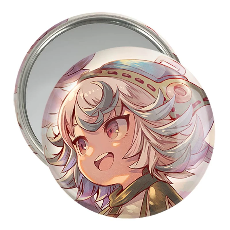 آینه جیبی خندالو مدل میدوری انیمه ساخته شده در پرتگاه Made in Abyss  کد 22099