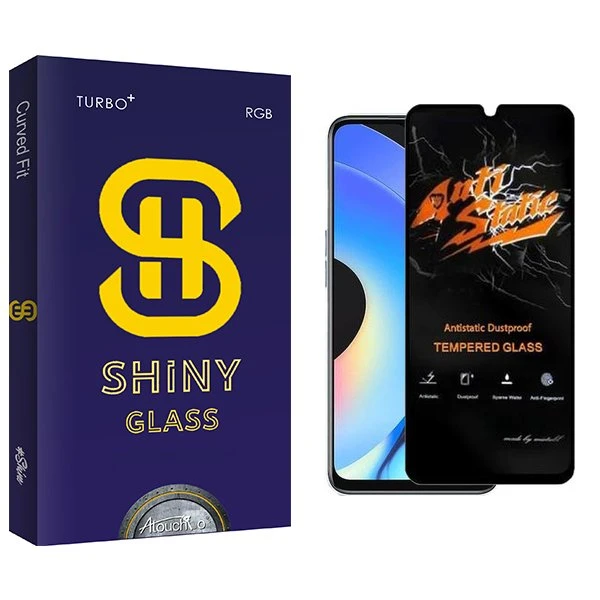 محافظ صفحه نمایش آتوچبو مدل Shiny Antistatic مناسب برای گوشی موبایل ریلمی 10s