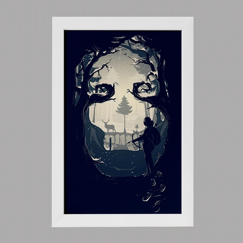 تابلو خندالو مدل لست آف آس (The Last Of Us) کد F10