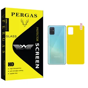 Waily Nice Pergas Glass Back Protector For SAMSUNG A51