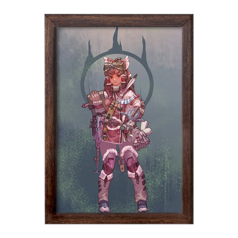 تابلو خندالو طرح بازی شکارچی هیولا (Monster Hunter) کد 33221