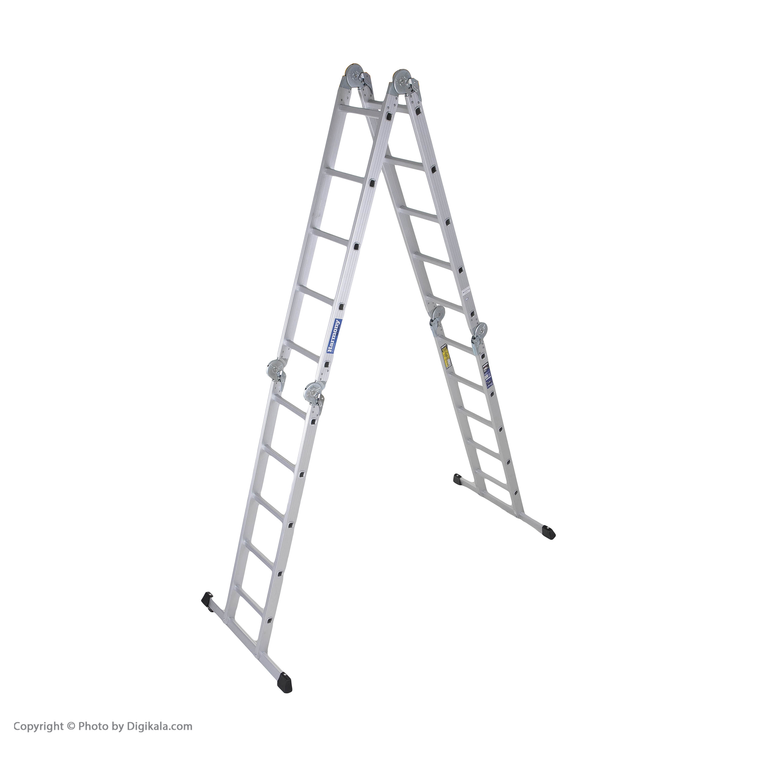 نردبان 20 پله آلوم پارس پله مدل هارمونی