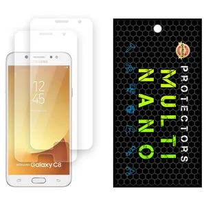 Multi Nano X-S2N Model Transparent Screen Protector Suitable For Samsung Galaxy J7 Plus Mobile Phone Pack Of 2
