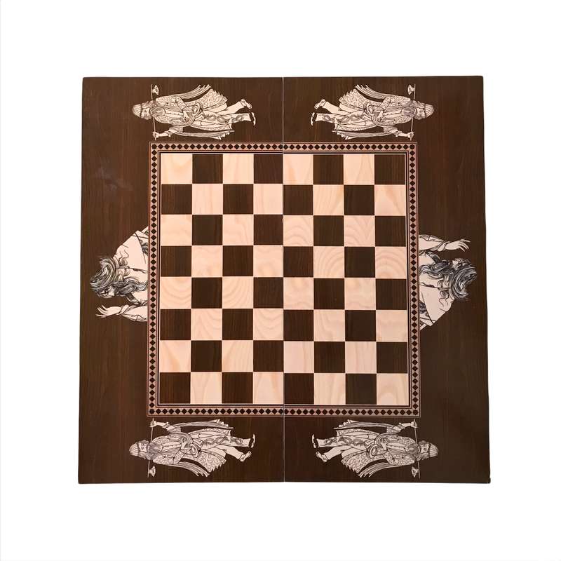 شطرنج مدل چاپی طرح درویش