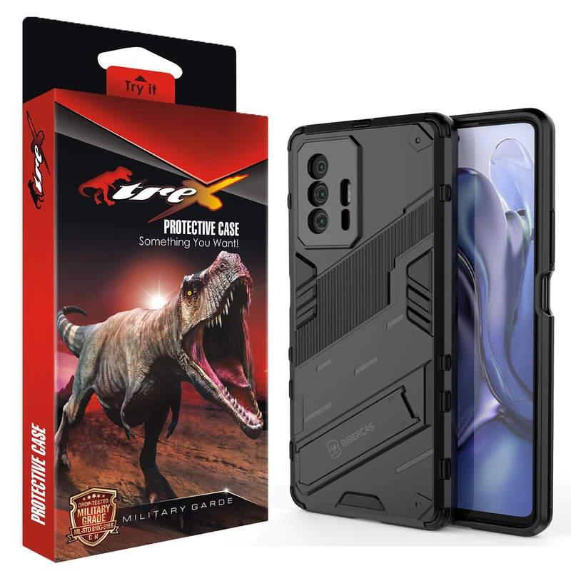 کاور تی رکس مدل BIBERCAS مناسب برای گوشی موبایل شیائومی Mi 11T/ Mi 11T Pro