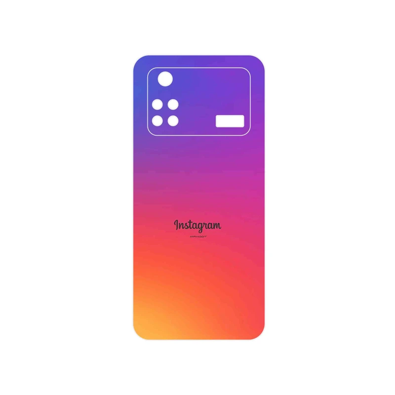 برچسب پوششی ماهوت مدل Instagram مناسب برای گوشی موبایل شیائومی Poco M4 Pro 4G