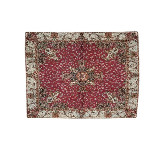 رومیزی ترمه مدل مربع طرح بوستان 7070