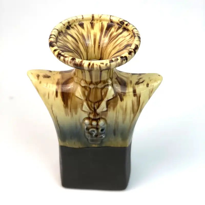 گلدان سفالی مدل پیرهن