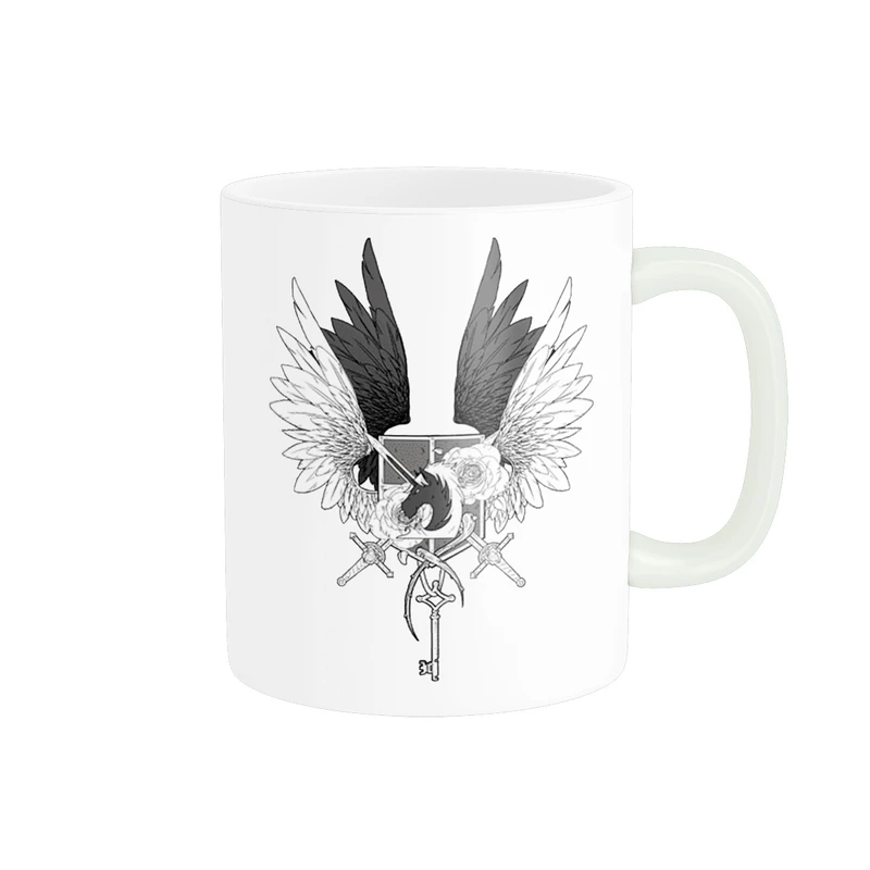 ماگ پادآفرین طرح انیمه اتک ان تایتان نبرد تایتان ها Attack on Titan کد 0838