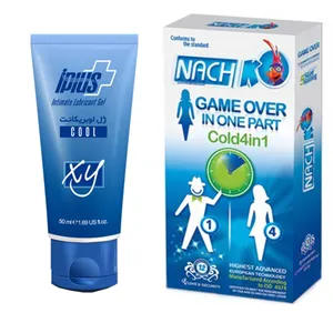 کاندوم تحریک کننده کدکس مدل 4in1 بسته 12 به همراه ژل آی پلاس مدل lubricant cool