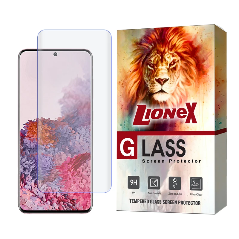 محافظ صفحه نمایش یووی لایونکس مدل UVLIGHTL مناسب برای گوشی موبایل سامسونگ Galaxy S20 4G / 5G