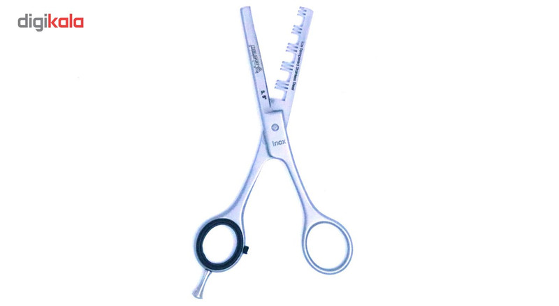 قیچی آرایشگری پیتاژ اینوکس حرفه ای دلگان مدل DI769S