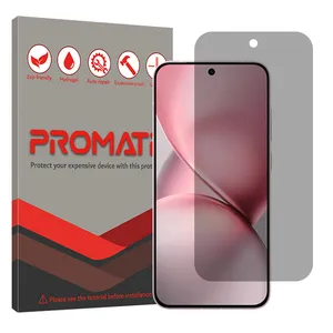 Promate Resistant model privacy screen protector suitable for Vivo X200 Pro Mini mobile phone