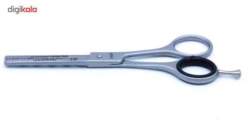 قیچی آرایشگری پیتاژ اینوکس حرفه ای دلگان مدل DI769S