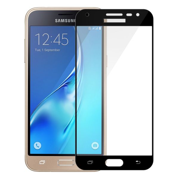 محافظ صفحه نمایش تمپرد مدل فول چسب مناسب برای گوشی موبایل سامسونگ Galaxy J3 Pro محافظ صفحه نمایش تمپرد مدل فول چسب مناسب برای گوشی موبایل سامسونگ Galaxy J3 Pro