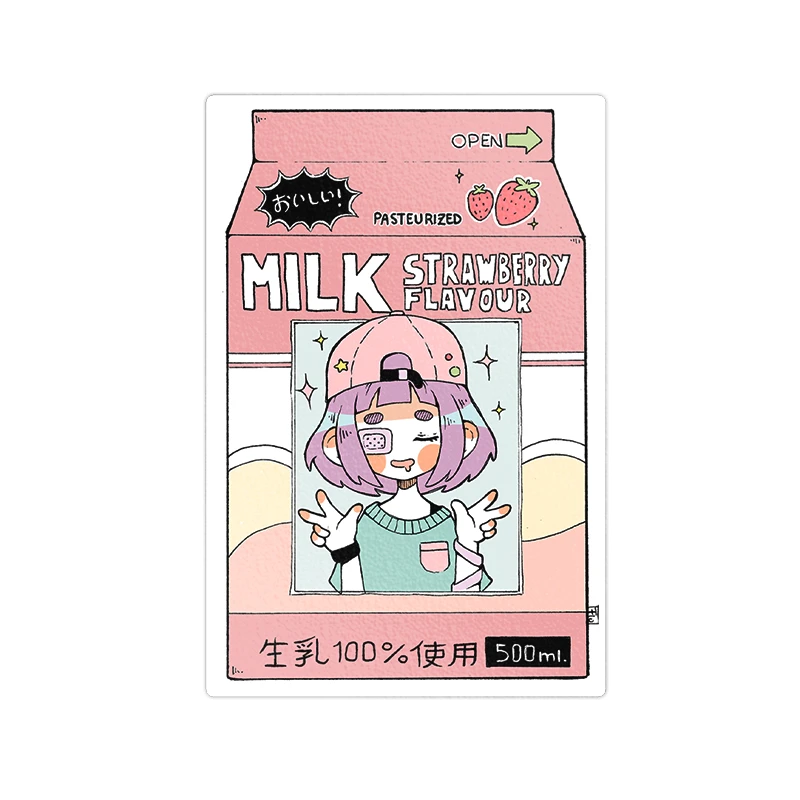 استیکر لپ تاپ ماسا دیزاین طرح ANIME مدل STKA00146