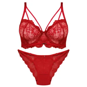 ست شورت و سوتین زنانه ماییلدا مدل فنردار گیپوری کد 4691-8585