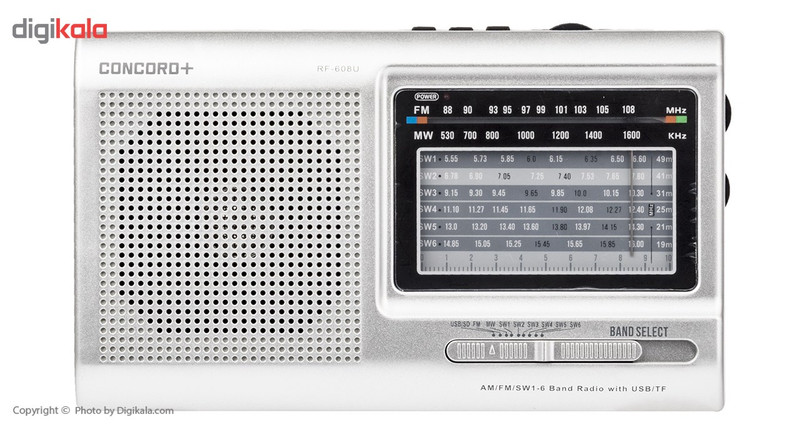 رادیو کنکورد پلاس مدل RF-608U رادیو کنکورد پلاس مدل RF-608U