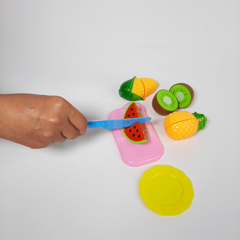 ست اسباب بازی آشپزخانه مدل برش میوه و سبزیجات کد L001-5AB