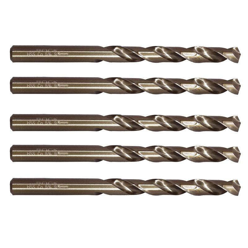 مته فلز کبالت راک مدل ART-RK-9.5mm- سایز 9.5 میلی متر مجموعه 5 عددی